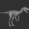 Coelurus Basemesh 3D Model Free Download 3D Model Creature Guard 13