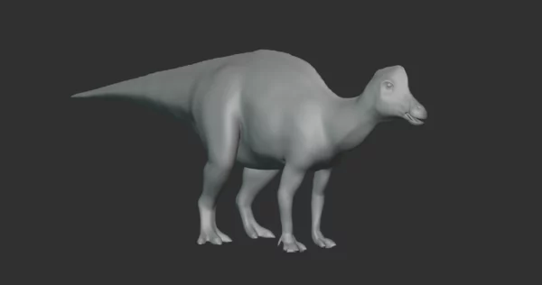 Corythosaurus Basemesh 3D Model Free Download 3D Model Creature Guard 4
