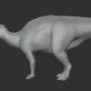 Corythosaurus Basemesh 3D Model Free Download 3D Model Creature Guard 14