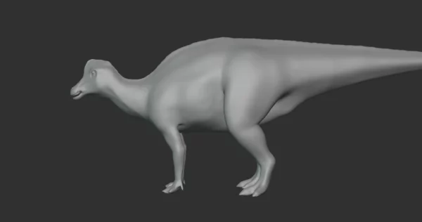 Corythosaurus Basemesh 3D Model Free Download 3D Model Creature Guard 5