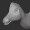 Corythosaurus Basemesh 3D Model Free Download 3D Model Creature Guard 15