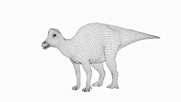 Corythosaurus Basemesh 3D Model Free Download 3D Model Creature Guard 9