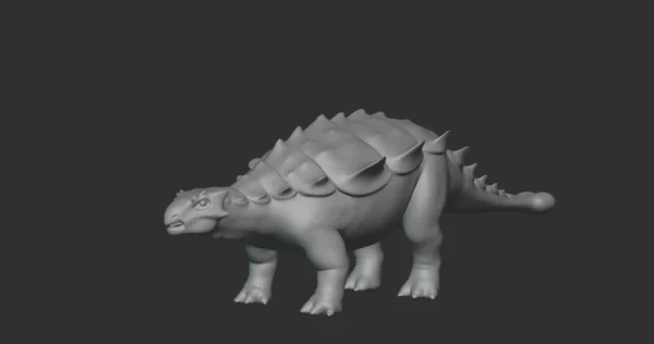 Crichtonsaurus Basemesh 3D Model Free Download 3D Model Creature Guard 3