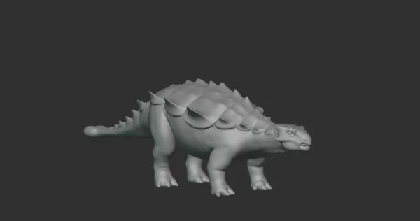 Crichtonsaurus Basemesh 3D Model Free Download 3D Model Creature Guard 4