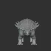 Crichtonsaurus Basemesh 3D Model Free Download 3D Model Creature Guard 16