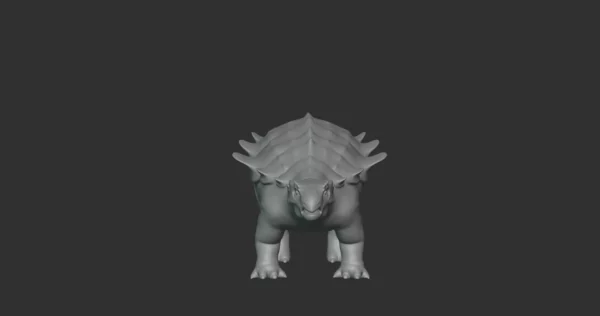 Crichtonsaurus Basemesh 3D Model Free Download 3D Model Creature Guard 5