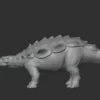 Crichtonsaurus Basemesh 3D Model Free Download 3D Model Creature Guard 17