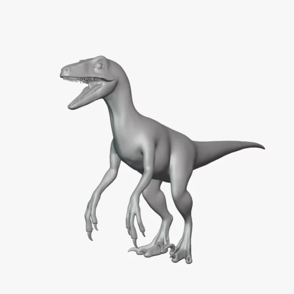 Dakotaraptor Basemesh 3D Model Free Download 3D Model Creature Guard