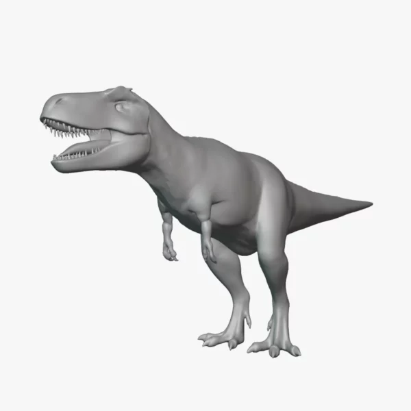 Daspletosaurus Basemesh 3D Model Free Download 3D Model Creature Guard