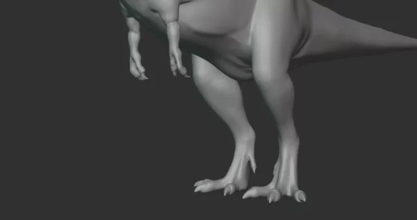 Daspletosaurus Basemesh 3D Model Free Download 3D Model Creature Guard 4
