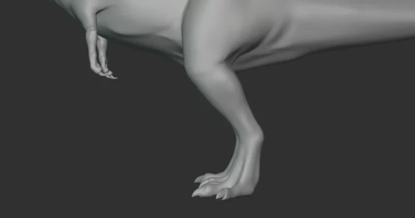 Daspletosaurus Basemesh 3D Model Free Download 3D Model Creature Guard 7