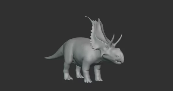 Diabloceratops Basemesh 3D Model Free Download 3D Model Creature Guard 4