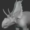 Diabloceratops Basemesh 3D Model Free Download 3D Model Creature Guard 16