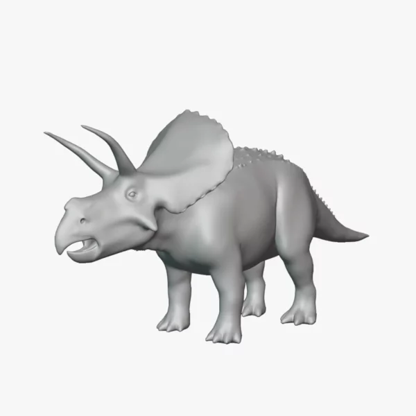 Diceratops Basemesh 3D Model Free Download 3D Model Creature Guard