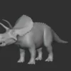 Diceratops Basemesh 3D Model Free Download 3D Model Creature Guard 12