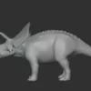 Diceratops Basemesh 3D Model Free Download 3D Model Creature Guard 14