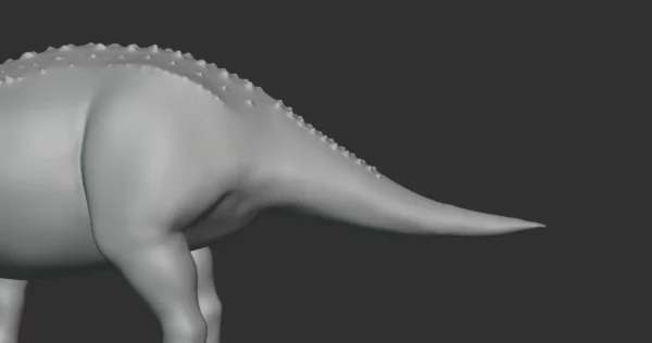 Diceratops Basemesh 3D Model Free Download 3D Model Creature Guard 8