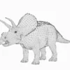 Diceratops Basemesh 3D Model Free Download 3D Model Creature Guard 18
