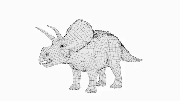 Diceratops Basemesh 3D Model Free Download 3D Model Creature Guard 9