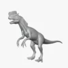 Dilophosaurus Basemesh 3D Model Free Download 3D Model Creature Guard 11