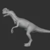 Dilophosaurus Basemesh 3D Model Free Download 3D Model Creature Guard 16