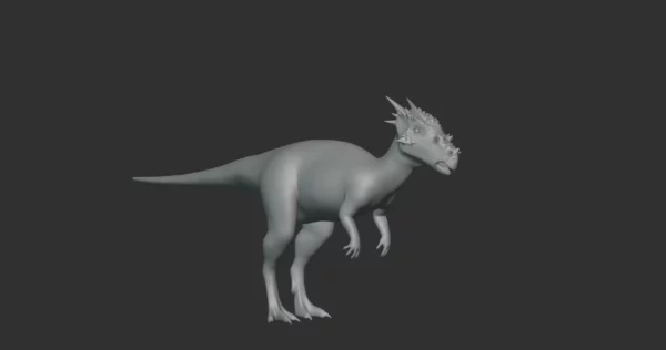 Dracorex Basemesh 3D Model Free Download 3D Model Creature Guard 4
