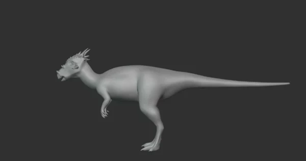 Dracorex Basemesh 3D Model Free Download 3D Model Creature Guard 5