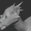 Dracorex Basemesh 3D Model Free Download 3D Model Creature Guard 16