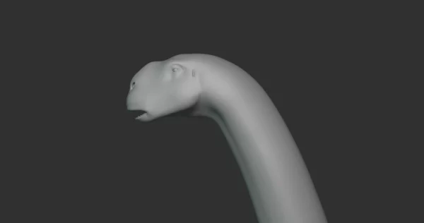 Dreadnoughtus Basemesh 3D Model Free Download 3D Model Creature Guard 7