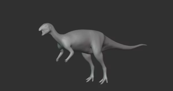 Dryosaurus Basemesh 3D Model Free Download 3D Model Creature Guard 3