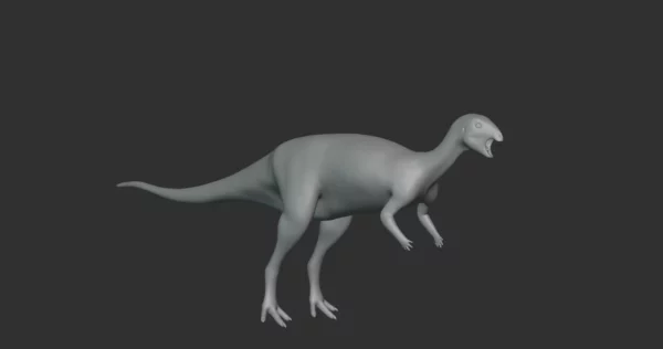 Dryosaurus Basemesh 3D Model Free Download 3D Model Creature Guard 4