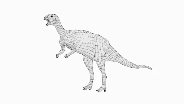 Dryosaurus Basemesh 3D Model Free Download 3D Model Creature Guard 10