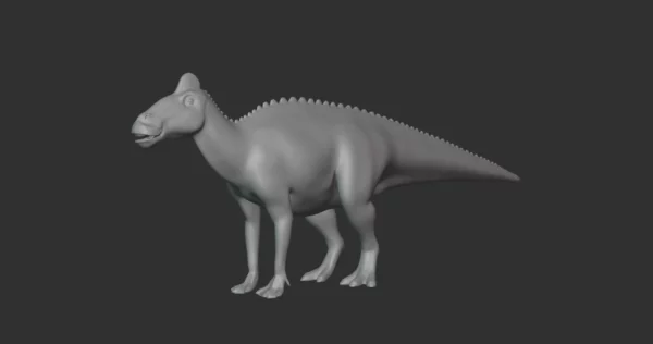 Edmontosaurus Basemesh 3D Model Free Download 3D Model Creature Guard 3