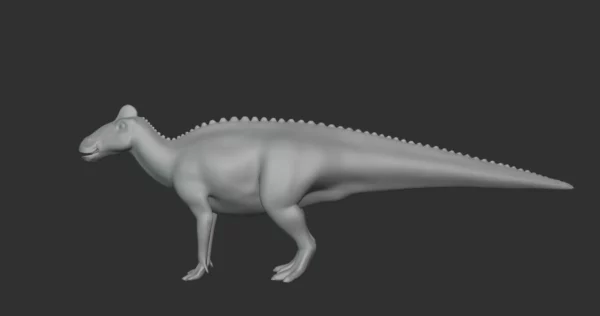 Edmontosaurus Basemesh 3D Model Free Download 3D Model Creature Guard 5