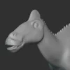 Edmontosaurus Basemesh 3D Model Free Download 3D Model Creature Guard 16