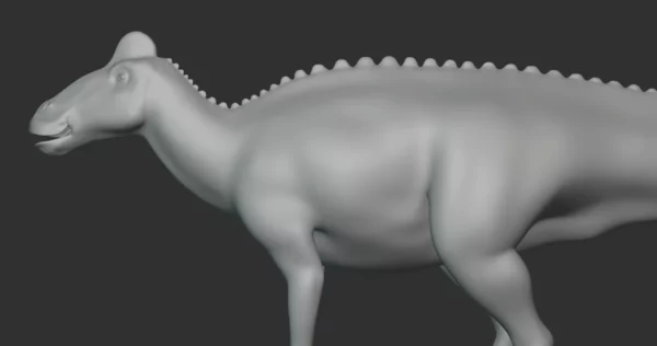 Edmontosaurus Basemesh 3D Model Free Download 3D Model Creature Guard 9