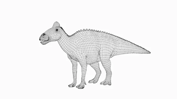 Edmontosaurus Basemesh 3D Model Free Download 3D Model Creature Guard 10