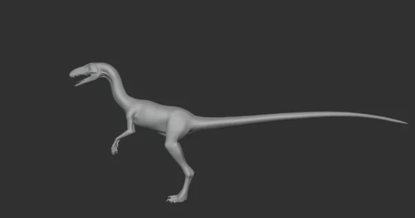 Eoraptor Basemesh 3D Model Free Download 3D Model Creature Guard 5