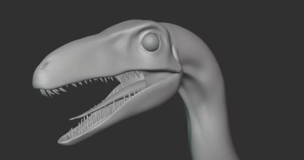 Eoraptor Basemesh 3D Model Free Download 3D Model Creature Guard 6