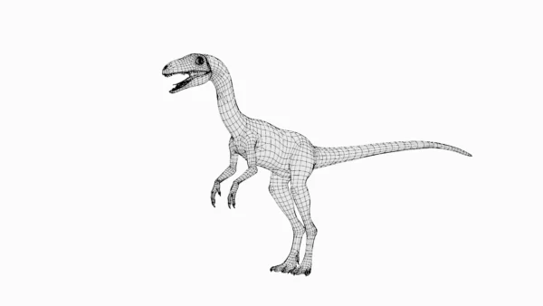 Eoraptor Basemesh 3D Model Free Download 3D Model Creature Guard 9