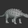 Euoplocephalus Basemesh 3D Model Free Download 3D Model Creature Guard 11