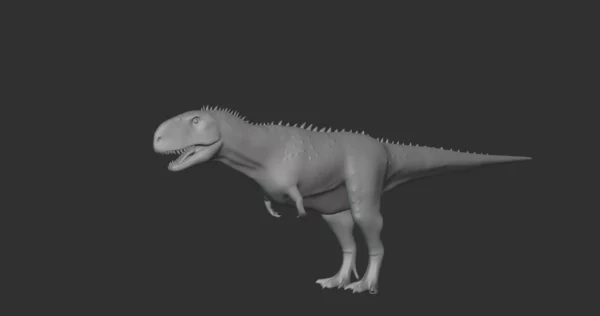 Eustreptospondylus Basemesh 3D Model Free Download 3D Model Creature Guard 3