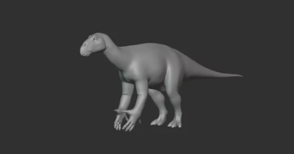 Fukuisaurus Basemesh 3D Model Free Download 3D Model Creature Guard 3