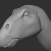Fukuisaurus Basemesh 3D Model Free Download 3D Model Creature Guard 16