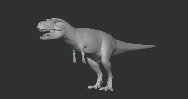Futabasaurus Basemesh 3D Model Free Download 3D Model Creature Guard 3