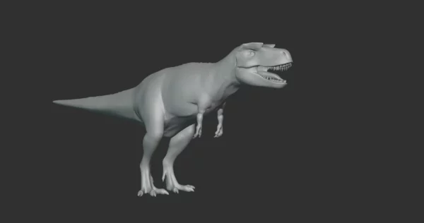 Futabasaurus Basemesh 3D Model Free Download 3D Model Creature Guard 4