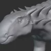 Gargoyleosaurus Basemesh 3D Model Free Download 3D Model Creature Guard 16