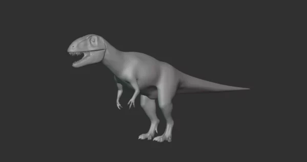 Gasosaurus Basemesh 3D Model Free Download 3D Model Creature Guard 3