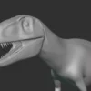Gasosaurus Basemesh 3D Model Free Download 3D Model Creature Guard 15