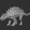 Giganocephalus Basemesh 3D Model Free Download 3D Model Creature Guard 12